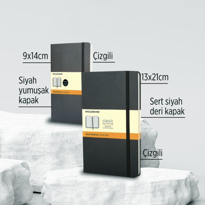 Moleskine Siyah Not Defteri